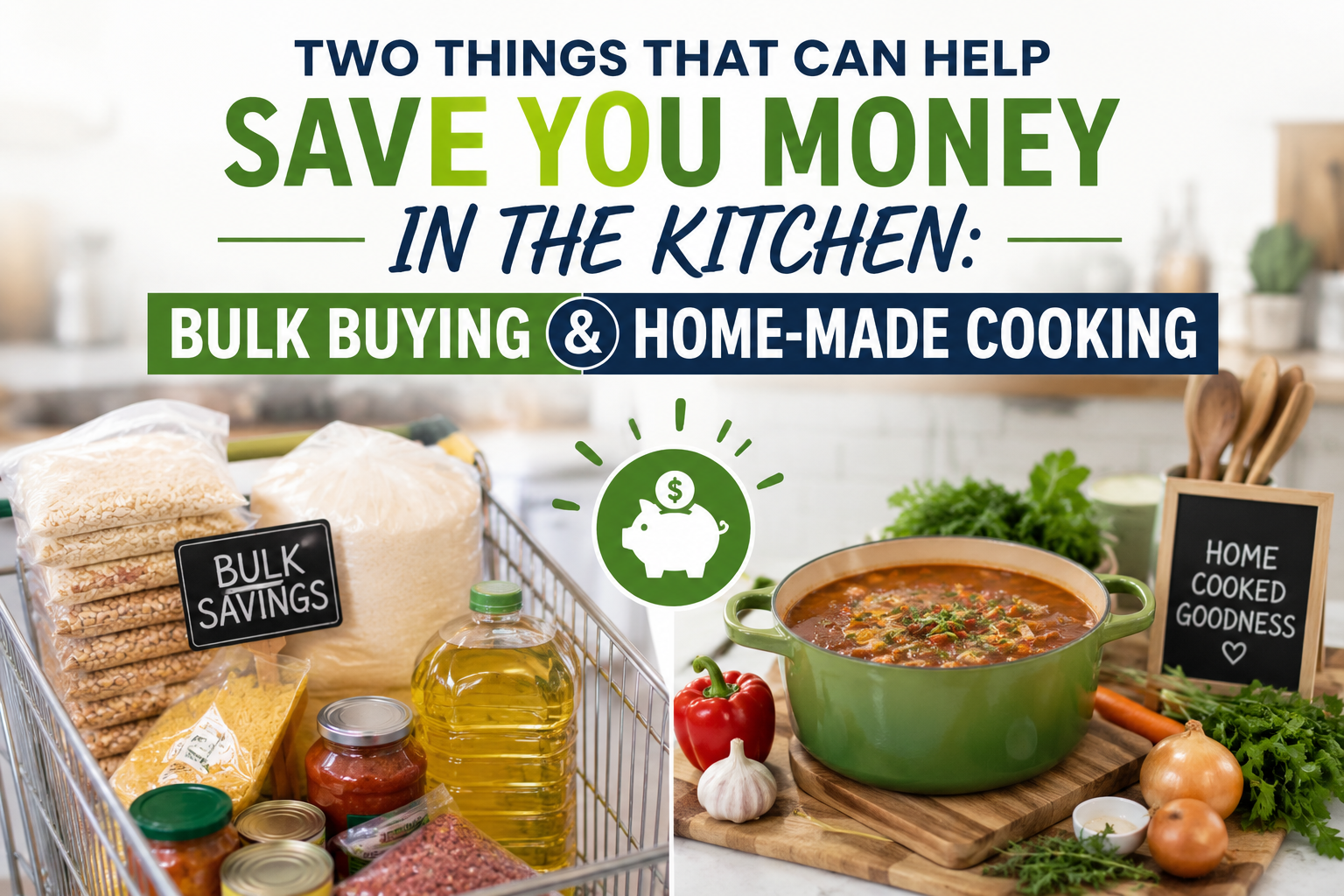Cut Your Grocery Bills Fast: How Bulk Buying & Home-Cooked Meals Can Save You Thousands