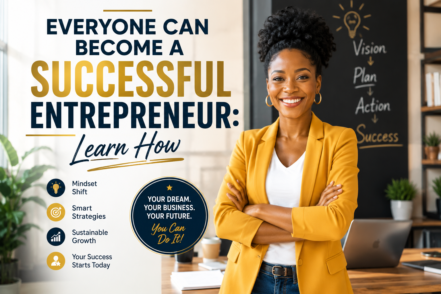 From Dreamer to Business Success: How Anyone Can Become a Thriving Entrepreneur