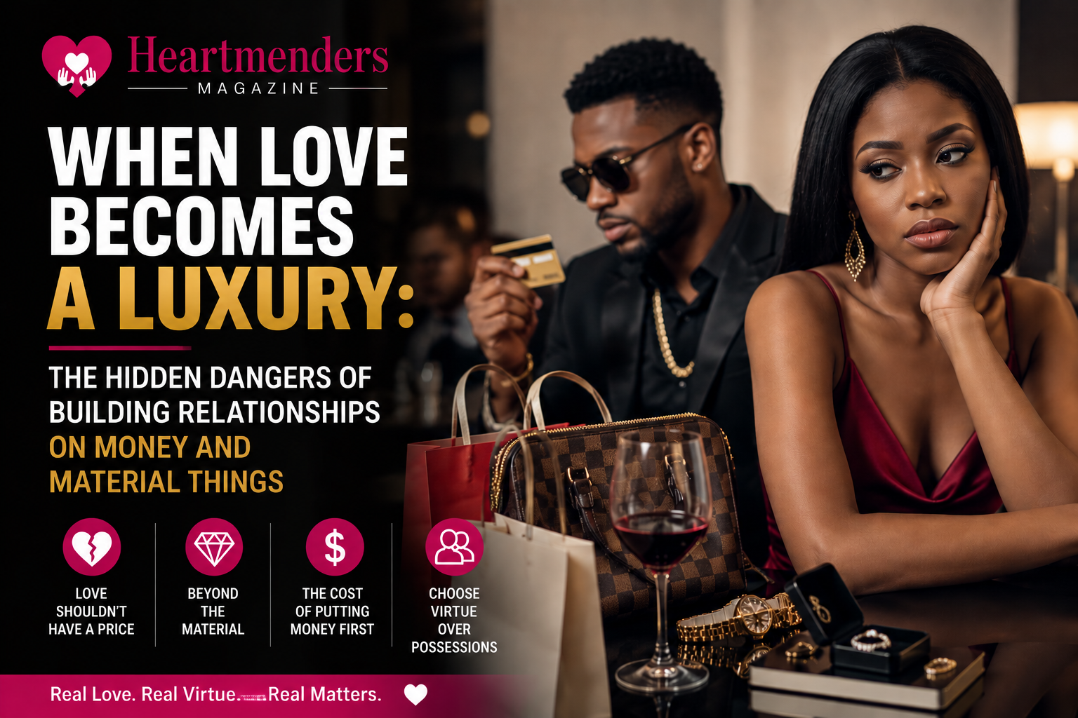 When Love Becomes a Luxury: The Hidden Dangers of Building Relationships on Money and Material Things